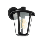 Eglo Applique Contemporanea Da Esterno Monreale 1 Luce Alluminio Fuso Nero