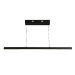 Lampadario Moderno Layla Acciaio Nero Alluminio Led 28,67W 2700-3000-4000K