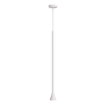 Lampadario A Sospensione Moderno Arrow Metallo Bianco 1 Luce Gu10 40W