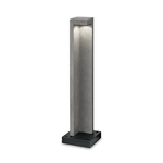 Piantana Moderna Titano Materie Plastiche Grigio Granito Led 9W 3000K H74Cm