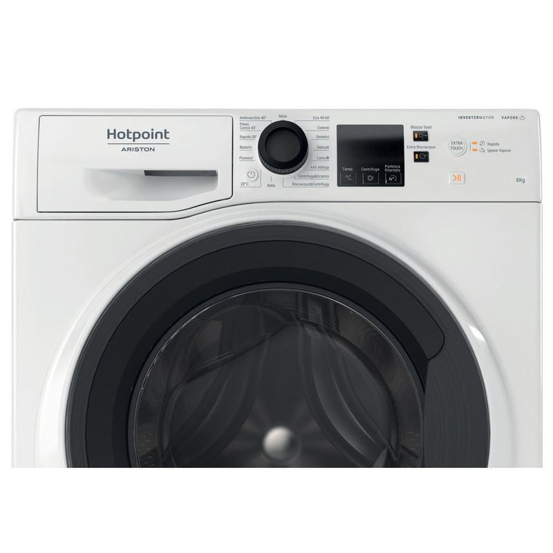 Hotpoint-NF86WK-IT-lavatrice-Caricamento-frontale-8-kg-1400-Giri-min-Bianco