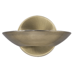 Applique Contemporanea Sardegna Acciaio Ottone Vetro Led 10W 3000K