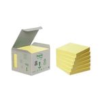 Post-it Confezione 6 Post-it 76x76mm Carta Ricicliata Giallo Limone