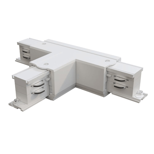 Connettore A T Destro Plastica Bianco