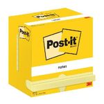 Post-It Foglietti riposizionabili Giallo Canary Post-it 76x127 mm - 12 blocchetti da 100 ff - 7100290165