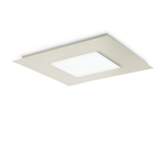 Plafoniera Contemporanea Pixel Metallo Bianco Led 52W