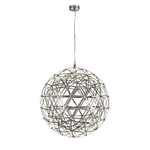 Lampadario Contemporaneo Galassia Alluminio Cromo Led 37,5W 3000K