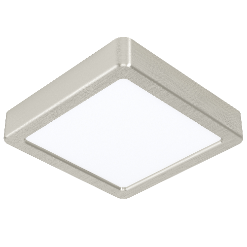 Plafoniera-Moderna-Fueva-5-In-Acciaio-Nichel-Satinato-Led-Integrato-11W-Ip20