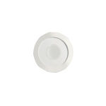 Plafoniera Contemporanea Loop Metallo Bianco Led 60W