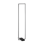 Ideal Lux Piantana Da Terra Contemporanea Frame Metallo Nero Led Integrato 30W 3000K Ip20