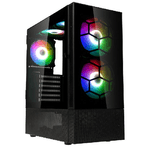 Kolink Observatory MX Glass ARGB Case Mid-Tower Vetro Temperato No-Power minITX-mATX-ATX