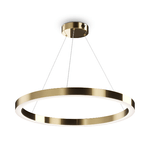 Maytoni Lampadario A Sospensione Moderno Saturno Acciaio Ottone 1 Luce Led 60W