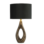 SearchLight Lampada Da Scrivania Contemporanea Bucklow Ottone 1 Luce E27 Senza Paralume