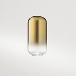 Vetro Borosilicato Contemporaneo Hunter Oro Specchiato D10