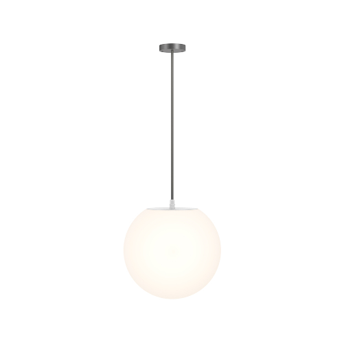 Lampada A Soffitto Moderna Da Esterno Plastica Bianco 1 Luce E27 30W Ip54