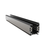 Binario Moderno Busbar Trunkings Trinity Alluminio Nero 2M