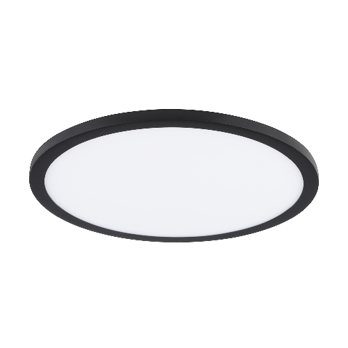 Faretto-Ad-Incasso-Moderno-Fueva-Flex-In-Alluminio-Nero-Led-Integrato-22W-4000K