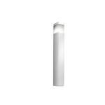 Exclusive Light Paletto Moderno Esterno Frost Alluminio Bianco 1 Luce E27