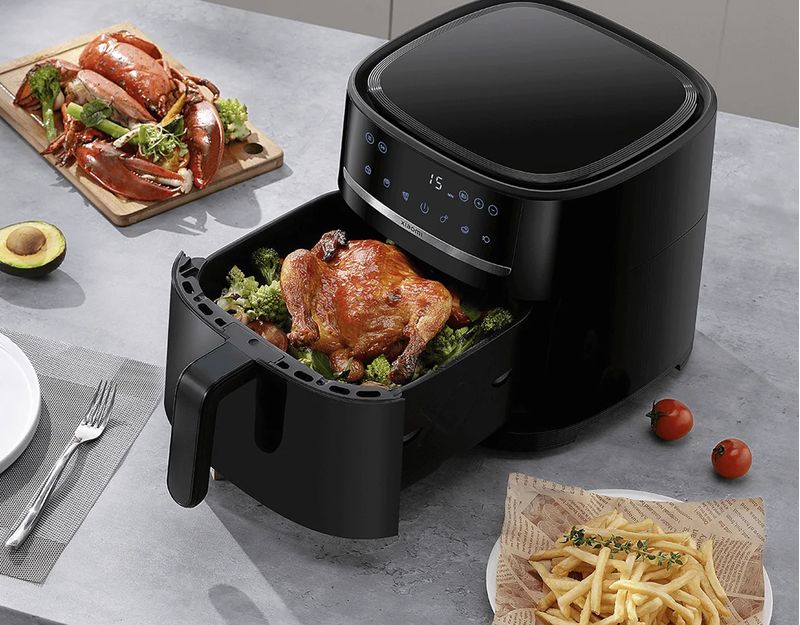 Xiaomi-Air-Fryer-6L-MAF08-Singolo-1500-W-Friggitrice-ad-aria-calda-Nero