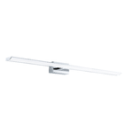 Eglo Applique Moderna Tabiano Z Acciaio Cromo Led Integrato 21,5W 2700 6500K