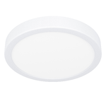 Plafoniera Moderna Fueva 5 In Acciaio Bianco Led Integrato 17W 3000K Ip44