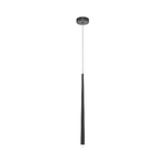 Lampadario A Sospensione Moderno Cascade Alluminio Nero 1 Luce Led 6W