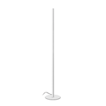 Ideal Lux Piantana Da Terra Contemporanea Look Alluminio Bianco Led 24W 3000K Ip20