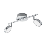 Spot-Moderno-Salto-In-Acciaio-Cromo-2-Luci-Led-54W-3000K-Ip20