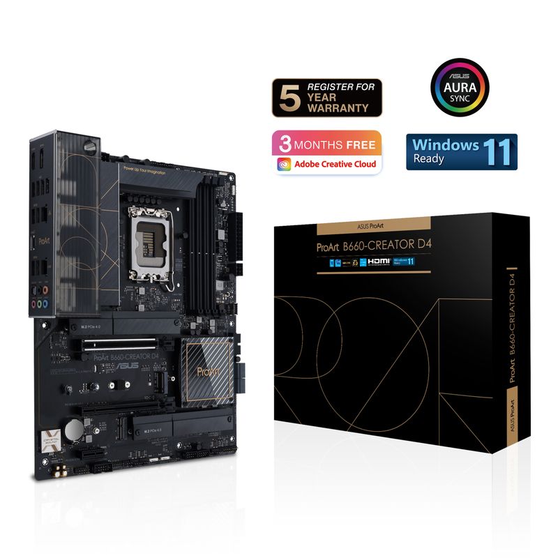 ASUS-PROART-B660-CREATOR-D4-Intel-B660-LGA-1700-ATX