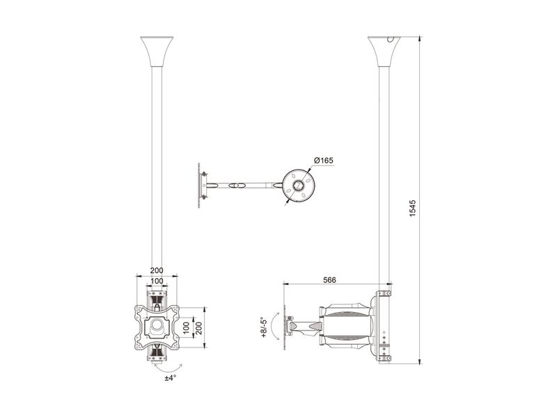 Multibrackets-6416-Supporto-per-display-espositivi-1067-cm--42--Nero