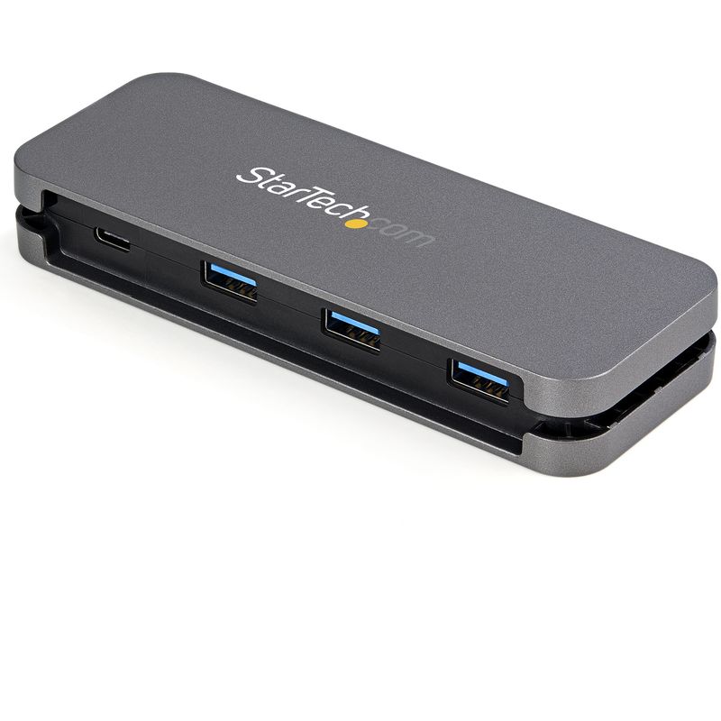 StarTech.com-HB30CM3A1CB-hub-di-interfaccia-USB-3.2-Gen-1--3.1-Gen-1--Type-C-5000-Mbit-s-Nero-Grigio