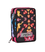 Seven-Astuccio-Scuola-3-Zip-Nero-Fucsia-Multi-Shade-Girl