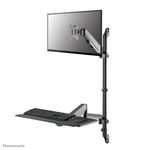 Neomounts by Newstar FPMA-D1330D4SILVER Supporto da Tavolo per Monitor Piatto per Desktop