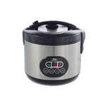 Solis-Rice-Cooker-Duo-Programm-817-500W-Display-Led-Nero-Argento