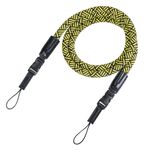 Hama-Braid-120-tracolla-Fotocamera-Nylon-Nero-Giallo