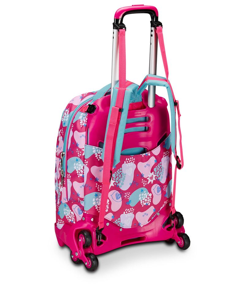 Seven-SJ-Gang-Trolley-Scuola-Jack-3-Ruote-Rosa-PinkFur