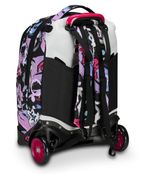 Seven-Trolley-Scuola-Jack-2-Ruote-Nero-Fucsia-Mark-On-Girl