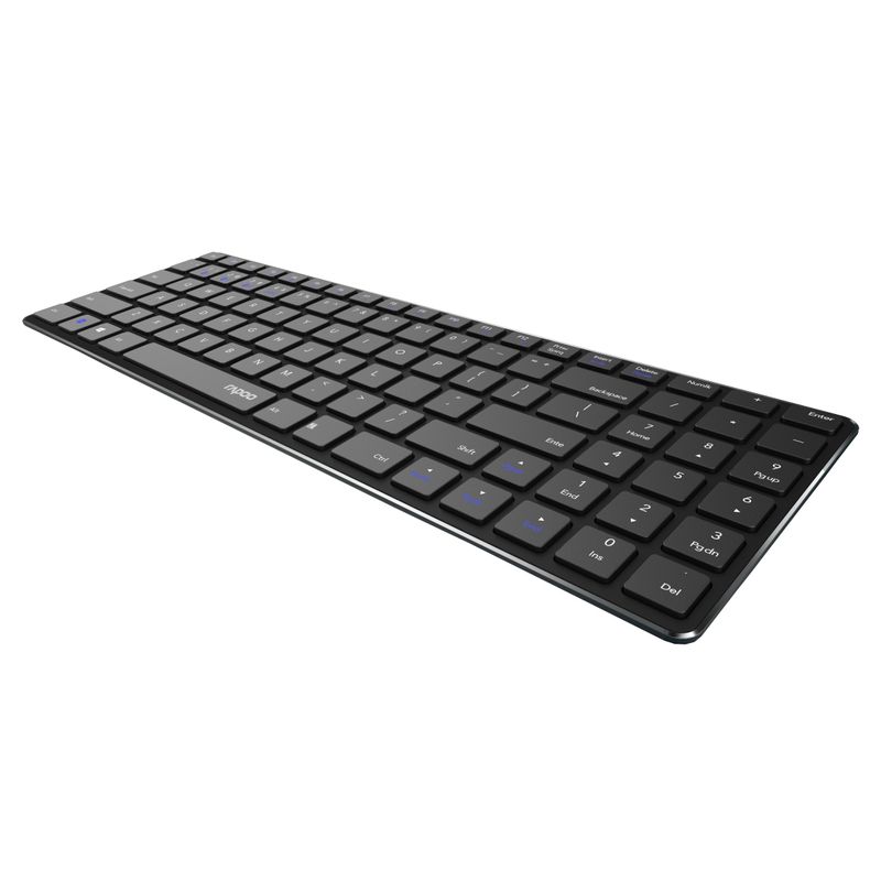 Rapoo-E9100M-tastiera-RF-Wireless-QWERTY-Nero