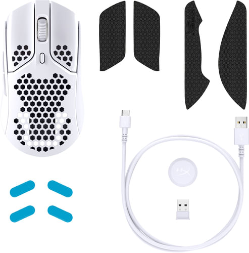 HP-HyperX-Pulsefire-Haste-Mouse-da-Gaming-Wireless-Bianco