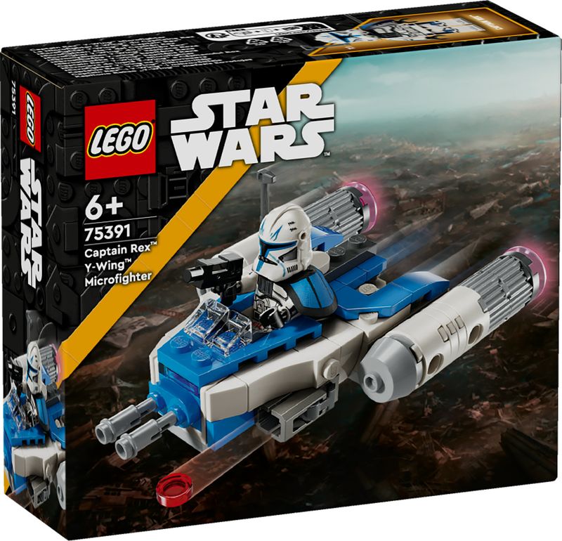 LEGO-Star-Wars-Microfighter-Y-wing-di-Captain-Rex-Mini-Astronave-Giocattolo-da-Collezione-da-Le-Guerre-dei-Cloni-Giochi-per-Bambini-e-Bambine-da-6-Anni-con-Minifigure-Piccolo-Regalo-75391