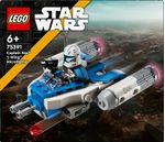 LEGO-Star-Wars-Microfighter-Y-wing-di-Captain-Rex-Mini-Astronave-Giocattolo-da-Collezione-da-Le-Guerre-dei-Cloni-Giochi-per-Bambini-e-Bambine-da-6-Anni-con-Minifigure-Piccolo-Regalo-75391