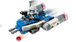 LEGO-Star-Wars-Microfighter-Y-wing-di-Captain-Rex-Mini-Astronave-Giocattolo-da-Collezione-da-Le-Guerre-dei-Cloni-Giochi-per-Bambini-e-Bambine-da-6-Anni-con-Minifigure-Piccolo-Regalo-75391