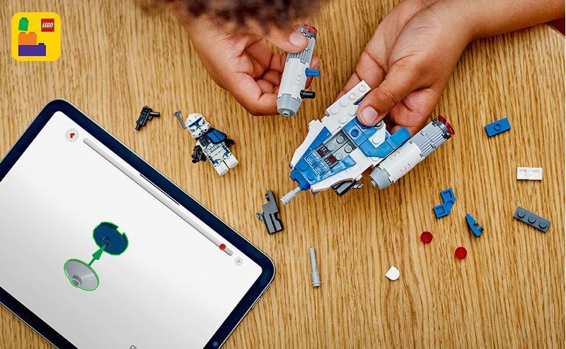 LEGO-Star-Wars-Microfighter-Y-wing-di-Captain-Rex-Mini-Astronave-Giocattolo-da-Collezione-da-Le-Guerre-dei-Cloni-Giochi-per-Bambini-e-Bambine-da-6-Anni-con-Minifigure-Piccolo-Regalo-75391