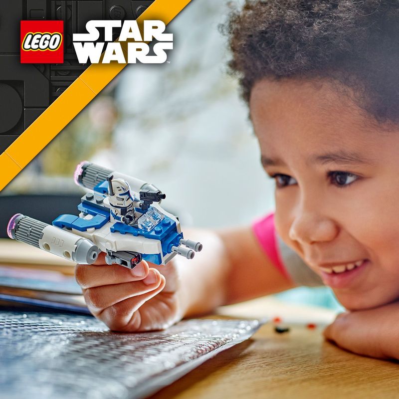 LEGO-Star-Wars-Microfighter-Y-wing-di-Captain-Rex-Mini-Astronave-Giocattolo-da-Collezione-da-Le-Guerre-dei-Cloni-Giochi-per-Bambini-e-Bambine-da-6-Anni-con-Minifigure-Piccolo-Regalo-75391