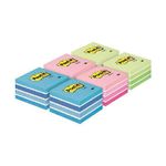 Post-It 3M 2028X6 quaderno per scrivere 450 fogli Blu, Verde, Rosa