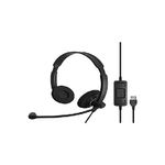 Sennheiser IMPACT SC 60 USB ML Auricolare Cablato a Padiglione Musica e Chiamate Usb Tipo A Nero