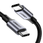 Ugreen 70427 cavo USB USB 2.0 1 m USB C Nero, Argento