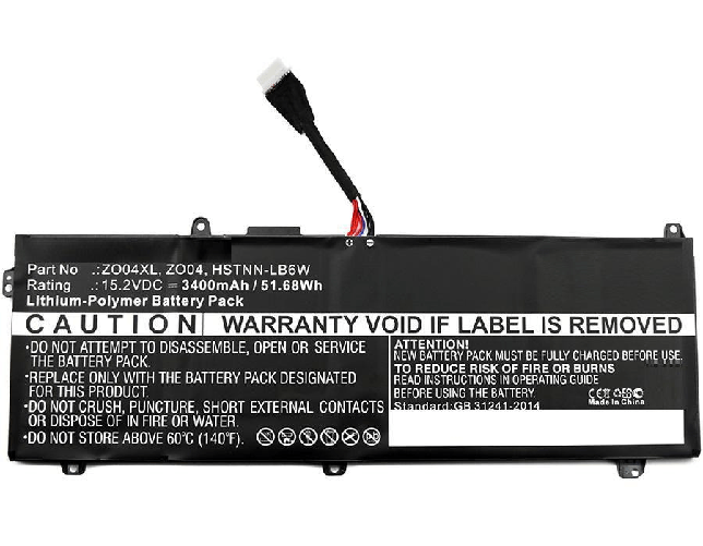 CoreParts-MBXHP-BA0109-ricambio-per-laptop-Batteria--Laptop-Battery-for-HP-52Wh---Li-Pol-15.2V-3400mAh-Black---52Wh-Li-