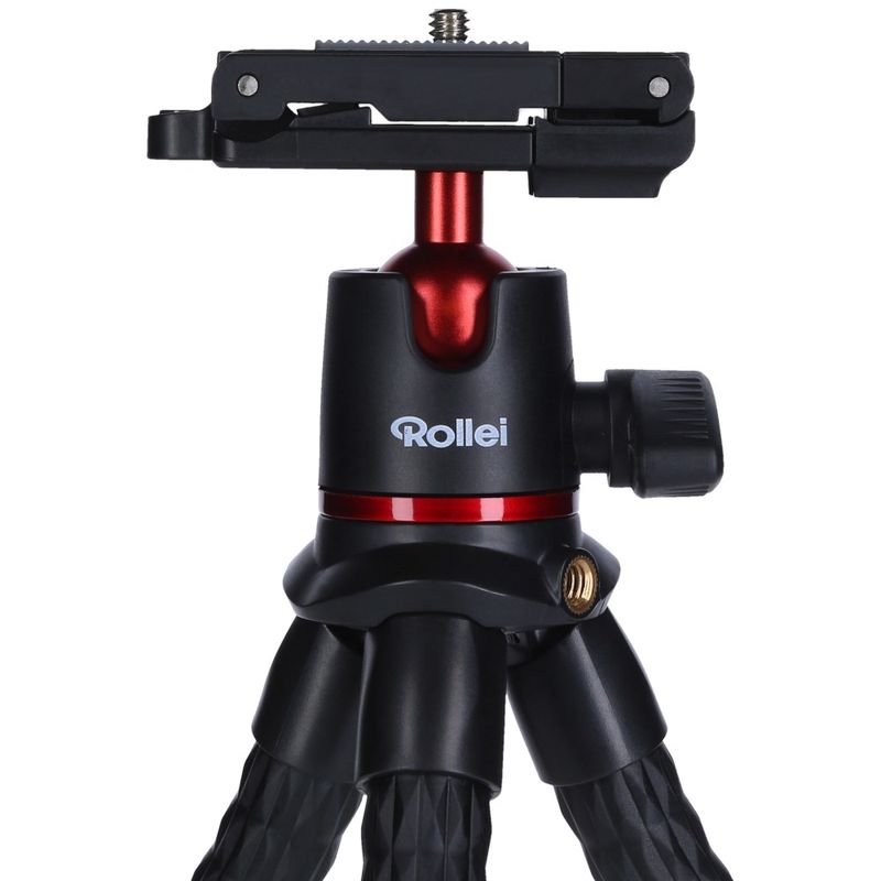 Rollei-Monkey-Pod-2-treppiede-Smartphone-macchina-fotografica-digitale-3-gamba-gambe-Nero