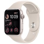 Apple Watch SE OLED 44 mm Digitale 368 x 448 Pixel Touch screen Beige Wi-Fi GPS (satellitare)